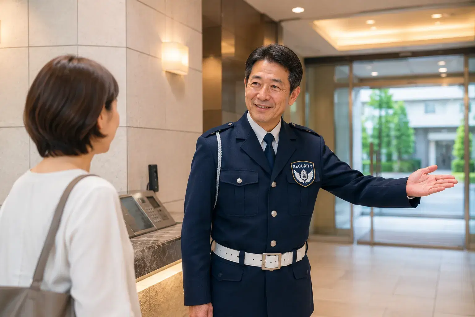 【30〜70代活躍中】マンションの施設警備/入社祝金1万円・新大久保駅 徒歩10分