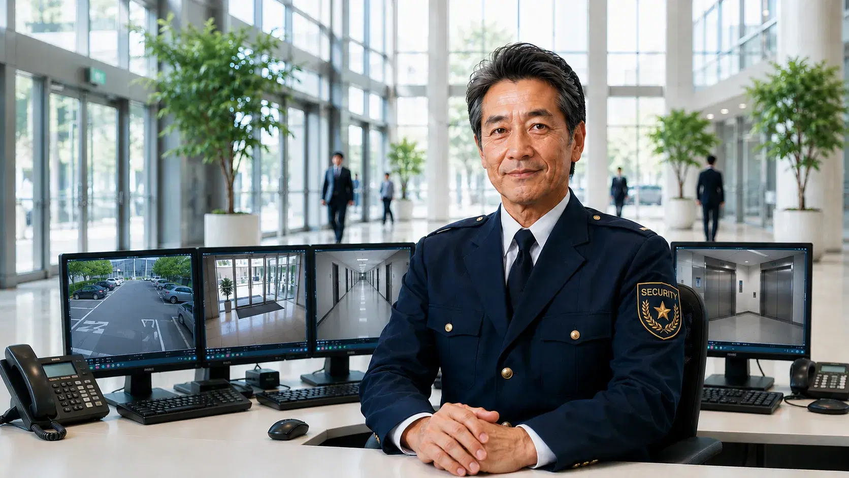 【施設警備 - 正社員】オフィスビルのセキュリティスタッフ(未経験歓迎!)