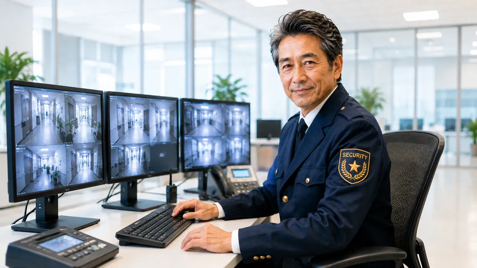 複合施設の警備スタッフ【正社員】